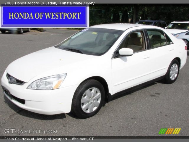 2003 White honda accord #2