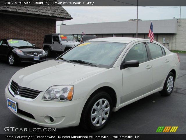 2007 Mitsubishi Galant ES in Dover White Pearl