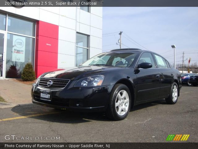 2006 Nissan Altima 2.5 SL in Super Black