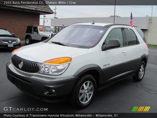 2003 Buick Rendezvous CX in Olympic White