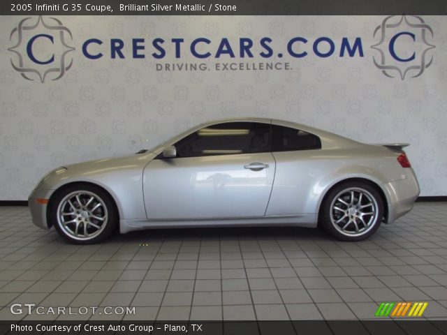 2005 Infiniti G 35 Coupe in Brilliant Silver Metallic