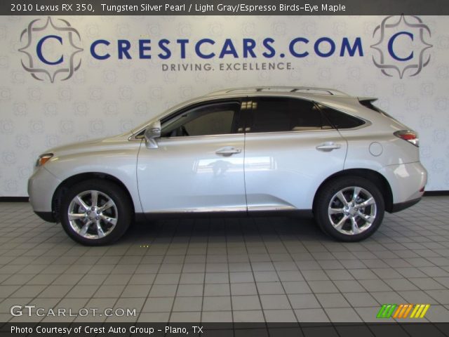 2010 Lexus RX 350 in Tungsten Silver Pearl
