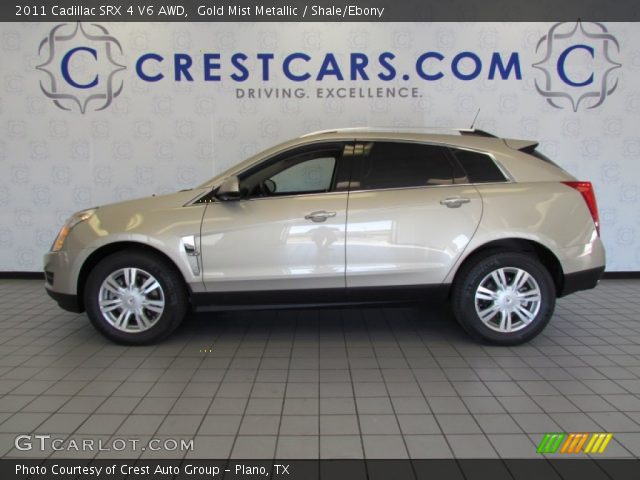 2011 Cadillac SRX 4 V6 AWD in Gold Mist Metallic