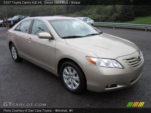 2007 Toyota Camry XLE V6 in Desert Sand Mica