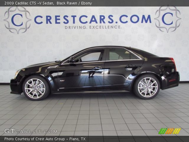 2009 Cadillac CTS -V Sedan in Black Raven