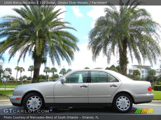 1999 Mercedes-Benz E 320 Sedan in Smoke Silver Metallic