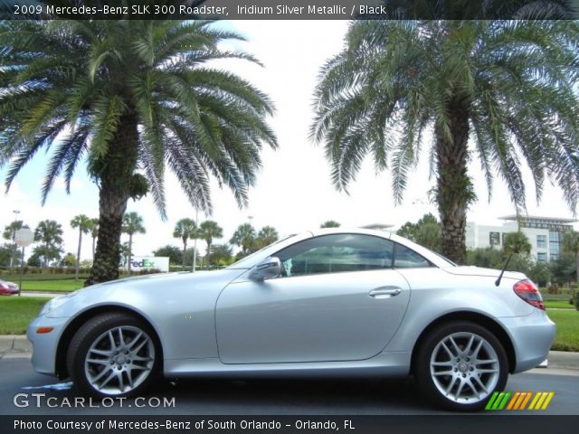 2009 Mercedes-Benz SLK 300 Roadster in Iridium Silver Metallic