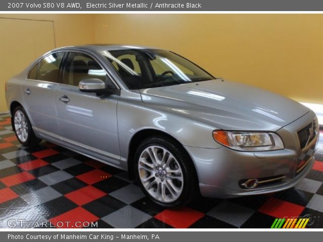 2007 Volvo S80 V8 AWD in Electric Silver Metallic