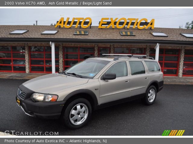 Ash Gold Metallic - 2003 Volvo XC70 AWD - Beige/Light Sand Interior ...