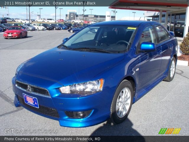 2011 Mitsubishi Lancer ES in Octane Blue Pearl