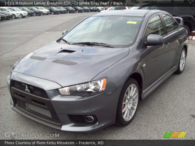 2011 Mitsubishi Lancer Evolution GSR in Graphite Gray Pearl