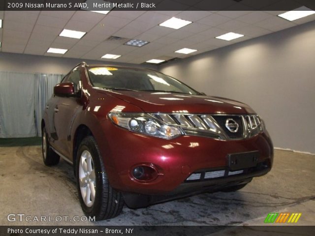 2009 Nissan Murano S AWD in Merlot Metallic