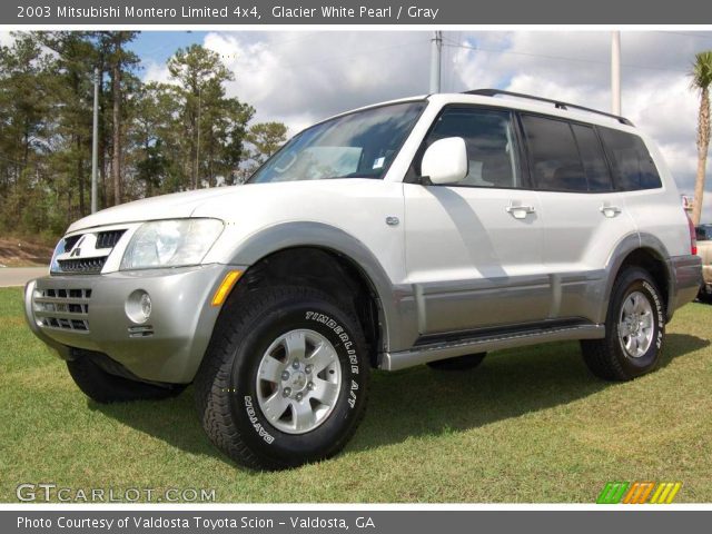 2003 Mitsubishi Montero Limited 4x4 in Glacier White Pearl