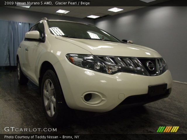 2009 Nissan Murano S AWD in Glacier Pearl