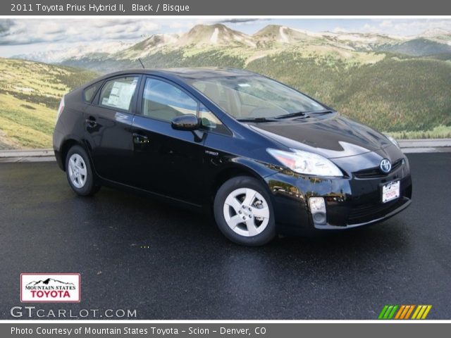 2011 Toyota Prius Hybrid II in Black