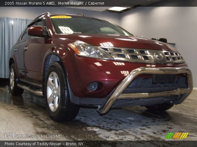 2005 Nissan Murano S AWD in Merlot Metallic