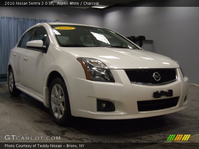 2010 Nissan Sentra 2.0 SR in Aspen White