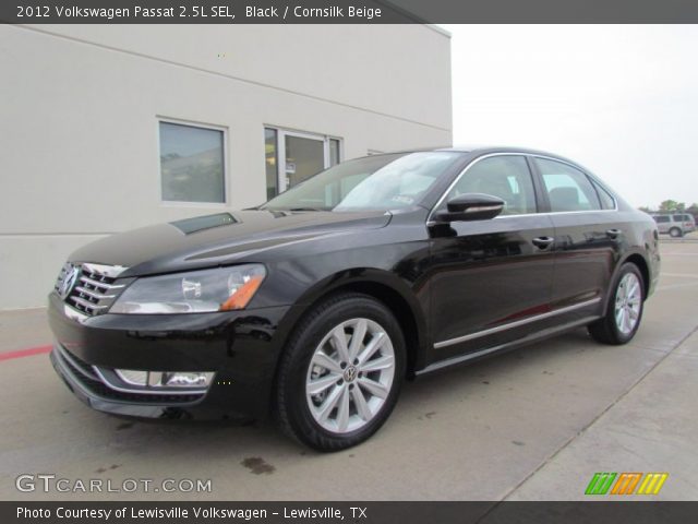 2012 Volkswagen Passat 2.5L SEL in Black