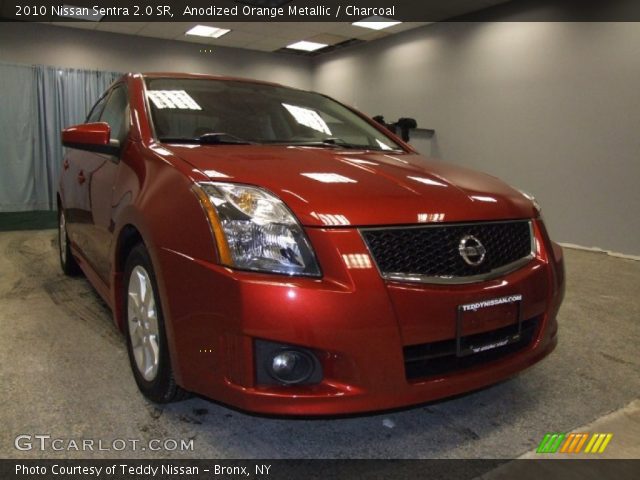 2010 Nissan Sentra 2.0 SR in Anodized Orange Metallic