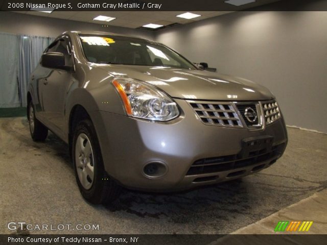 2008 Nissan Rogue S in Gotham Gray Metallic