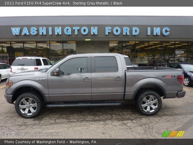 2011 Ford F150 FX4 SuperCrew 4x4 in Sterling Grey Metallic