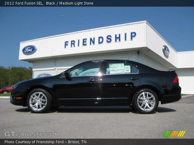 2012 Ford Fusion SEL in Black