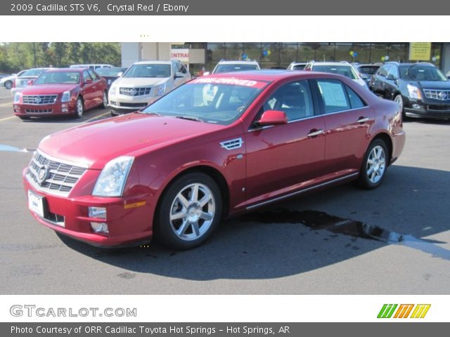 2009 Cadillac STS V6 in Crystal Red