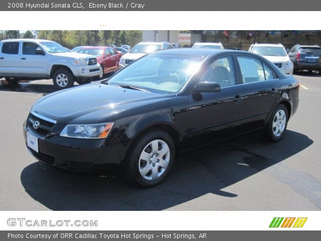 2008 Hyundai Sonata GLS in Ebony Black
