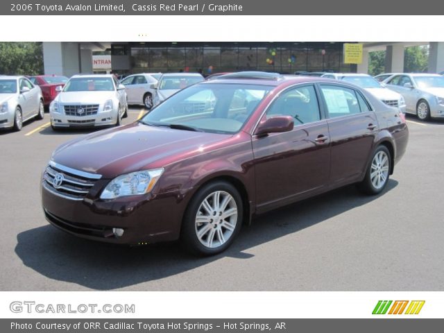 2006 Toyota Avalon Limited in Cassis Red Pearl
