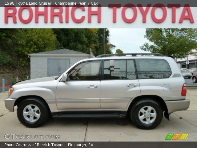 1998 Toyota Land Cruiser  in Champagne Pearl