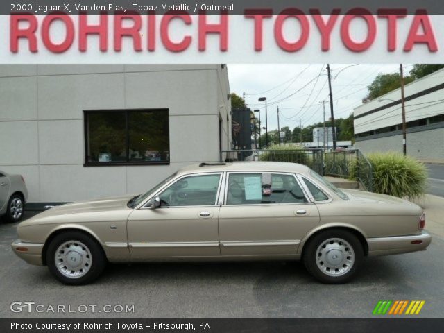 2000 Jaguar XJ Vanden Plas in Topaz Metallic