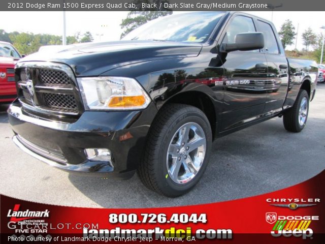 2012 Dodge Ram 1500 Express Quad Cab in Black