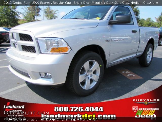 2012 Dodge Ram 1500 Express Regular Cab in Bright Silver Metallic