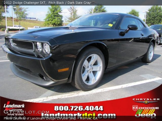 2012 Dodge Challenger SXT in Pitch Black