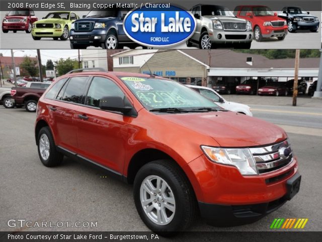 2008 Ford Edge SE in Blazing Copper Metallic