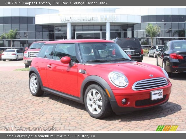 2007 Mini Cooper Hardtop in Chili Red