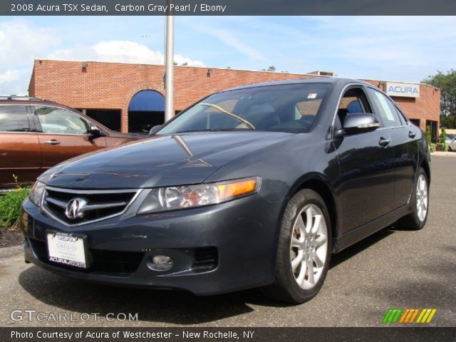 2008 Acura TSX Sedan in Carbon Gray Pearl