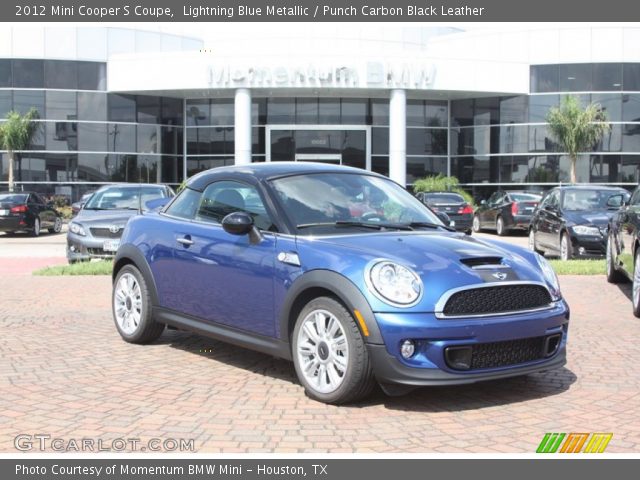 2012 Mini Cooper S Coupe in Lightning Blue Metallic