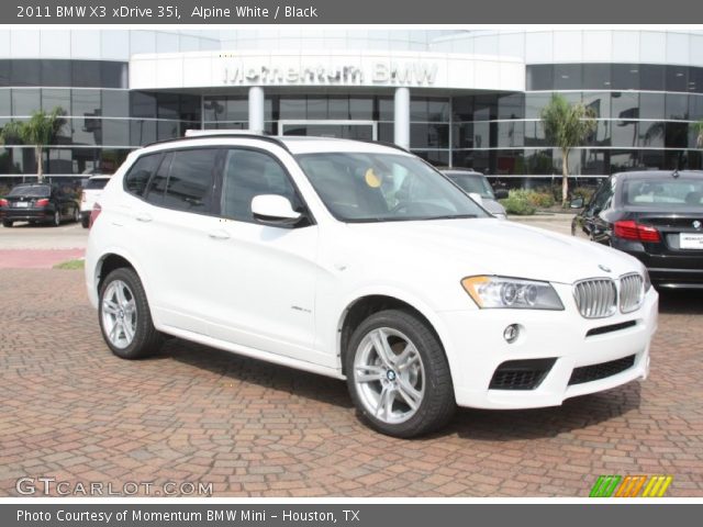 2011 BMW X3 xDrive 35i in Alpine White