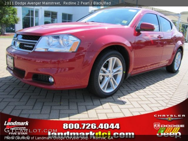 2011 Dodge Avenger Mainstreet in Redline 2 Pearl