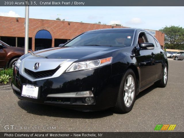 2010 Acura TL 3.5 in Crystal Black Pearl