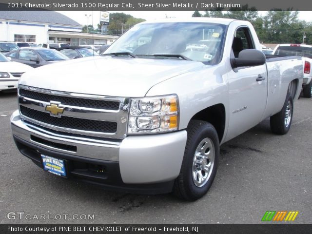 2011 Chevrolet Silverado 1500 Regular Cab in Sheer Silver Metallic