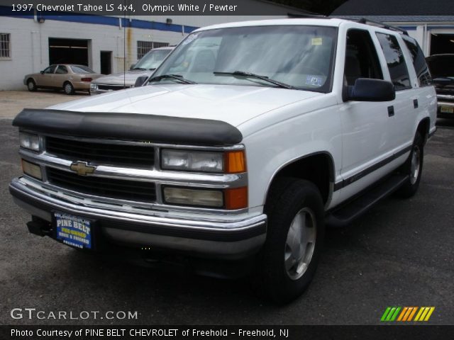 1997 Chevrolet Tahoe LS 4x4 in Olympic White