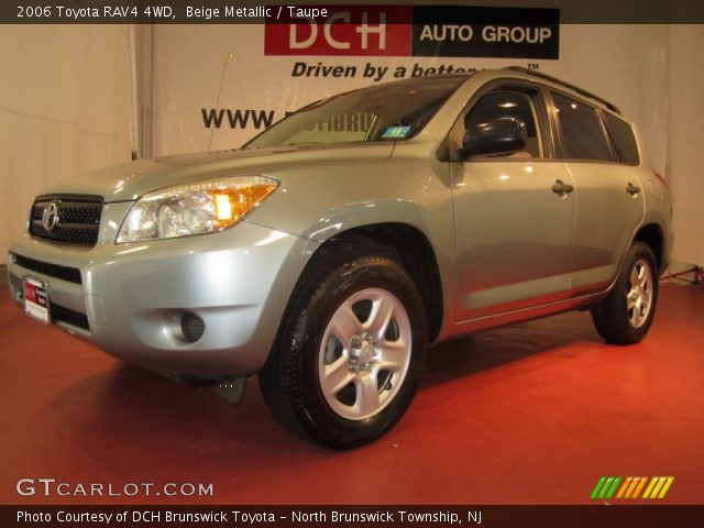 2006 Toyota RAV4 4WD in Beige Metallic