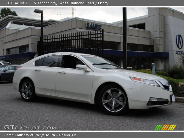 2010 Acura TL 3.5 Technology in White Diamond Pearl