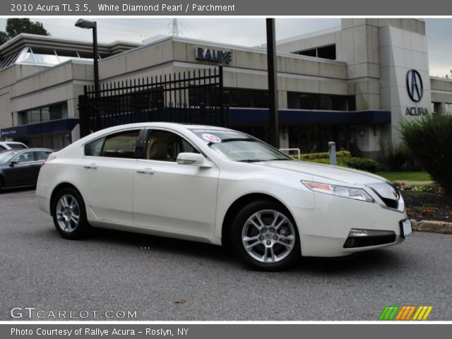 2010 Acura TL 3.5 in White Diamond Pearl