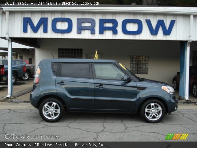 2011 Kia Soul + in Denim Blue