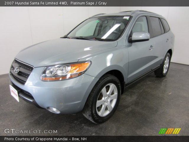 2007 Hyundai Santa Fe Limited 4WD in Platinum Sage