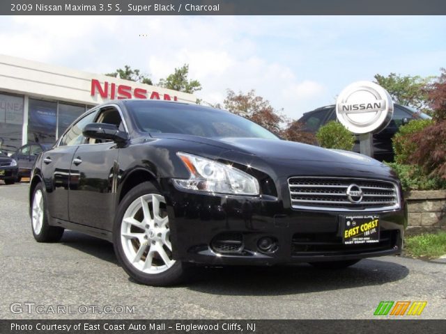 2009 Nissan Maxima 3.5 S in Super Black