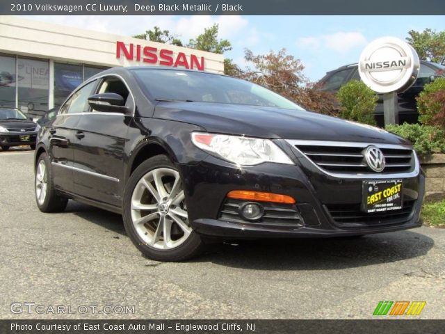 2010 Volkswagen CC Luxury in Deep Black Metallic